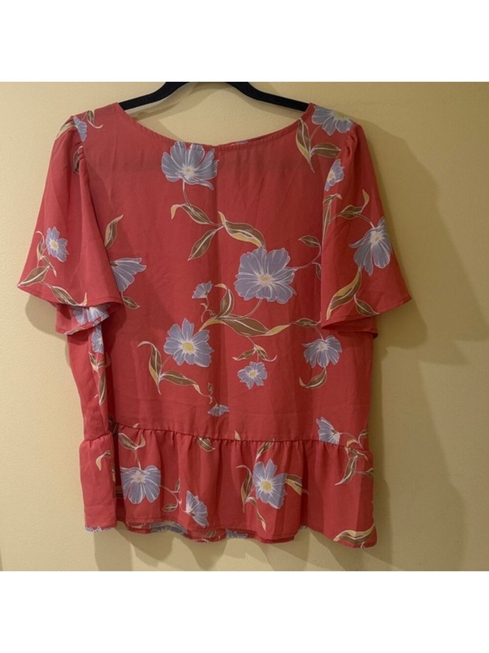 Apt.9 Women’s summer blouse Casual top Boho top classic business women’s top L